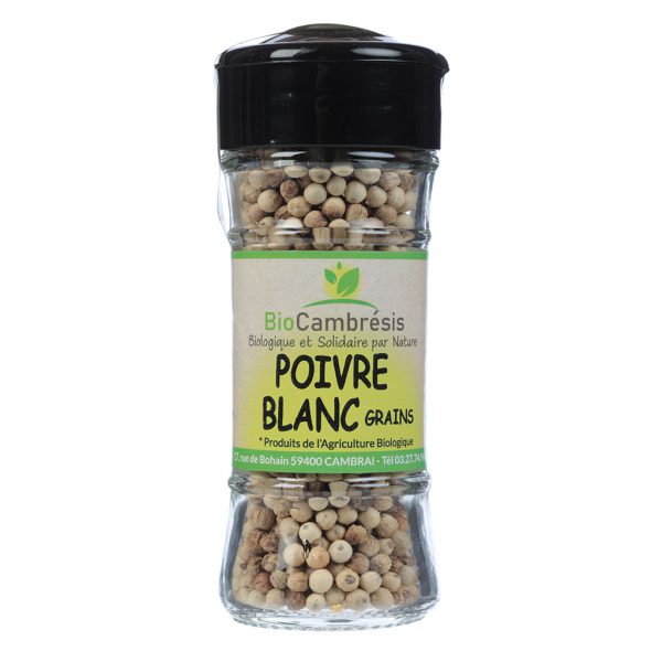 Poivre blanc grains