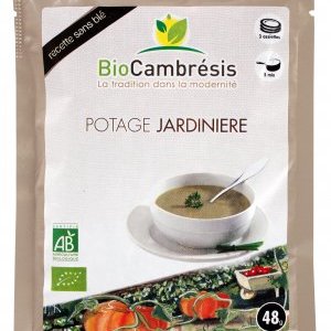 Potage jardinière - 3 assiettes