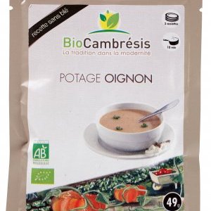 Potage oignon - 3 assiettes