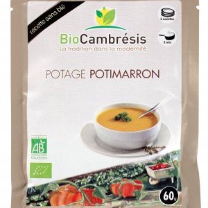 Potage potimarron - 3 assiettes