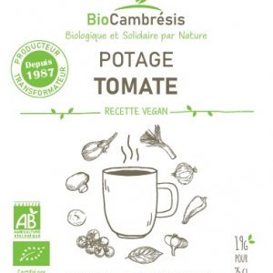 Potage tomate - 1 assiette