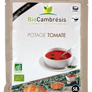 Potage tomate - 3 assiettes